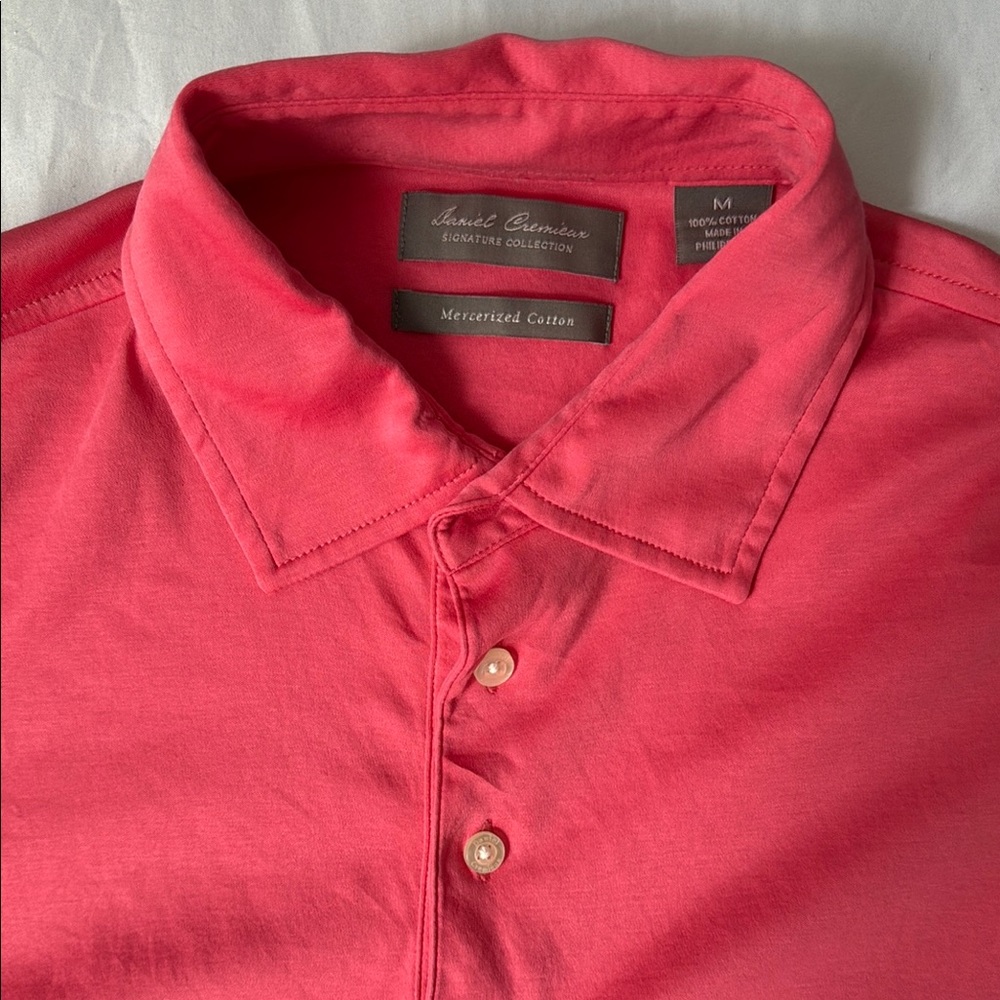 Daniel Cremieux Vibrant Pink Polo Shirt